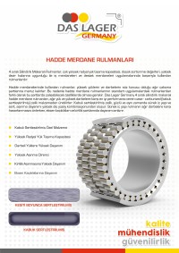 Hadde Merdane Rulmanları