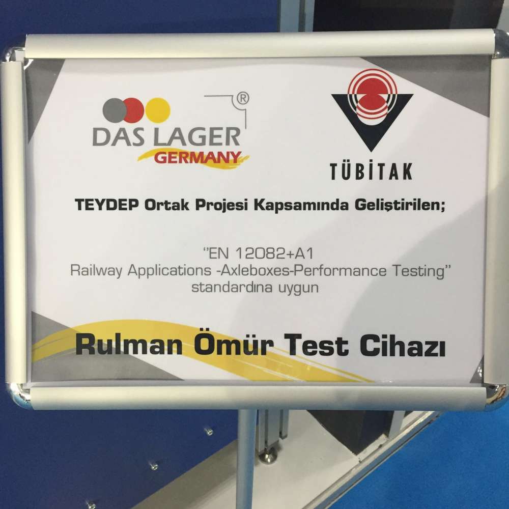 Das Lager Germany & Tubitak Joint Project - Bearing Life Test Machine 1