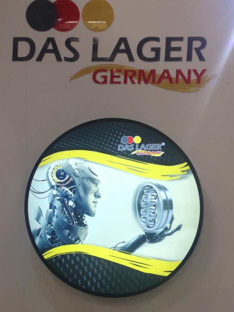 Das Lager Hannover Messe'de 1