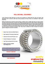 rolling mill bearings